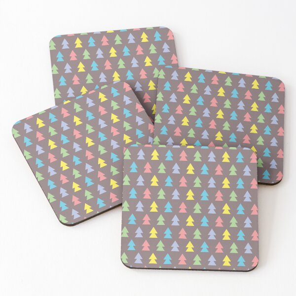 Item preview, triangle trees seamless print designed and sold by ddesignnstudio.