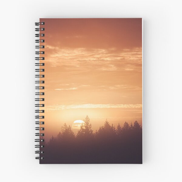 Item preview, Sunrise over forest designed and sold by Juhku.