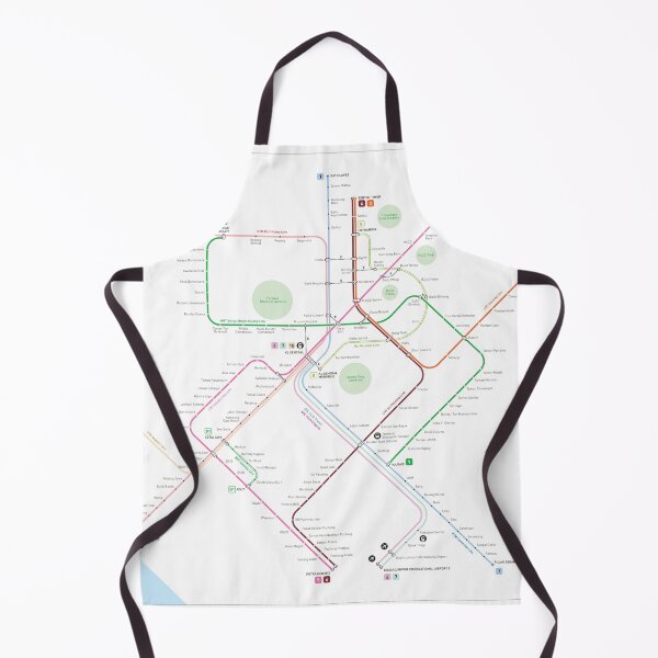 Item preview, Kuala Lumpur Metro Map designed and sold by Jug Cerovic.