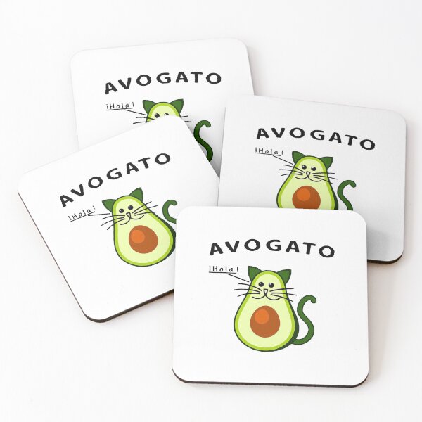 Item preview, Avocado Cat , Cute Face , avocado cat lover designed and sold by Mekoooo.