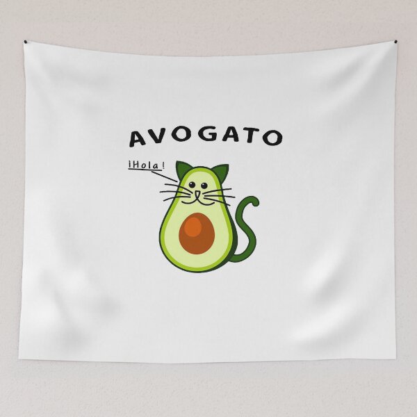 Item preview, Avocado Cat , Cute Face , avocado cat lover designed and sold by Mekoooo.