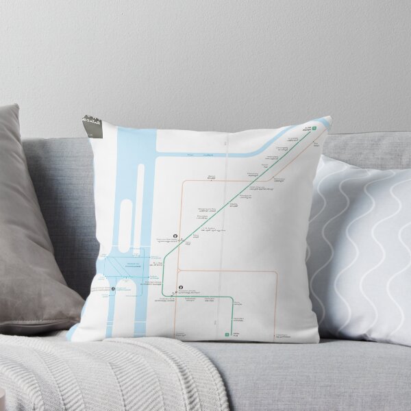 Item preview, Kochi Metro Map designed and sold by Jug Cerovic.