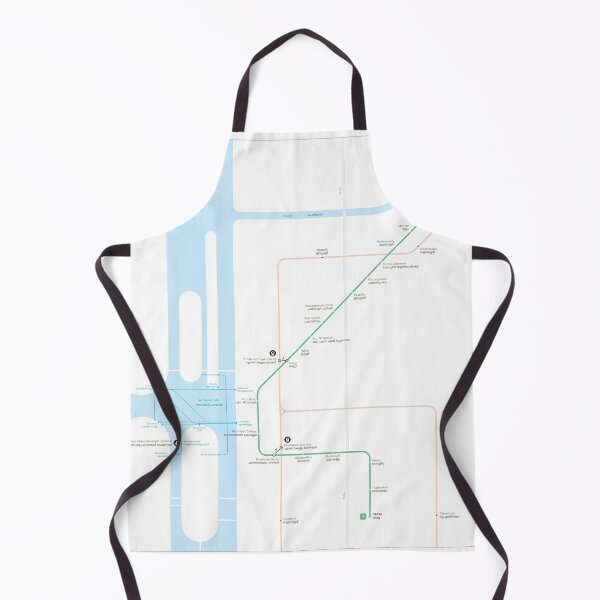 Item preview, Kochi Metro Map designed and sold by Jug Cerovic.