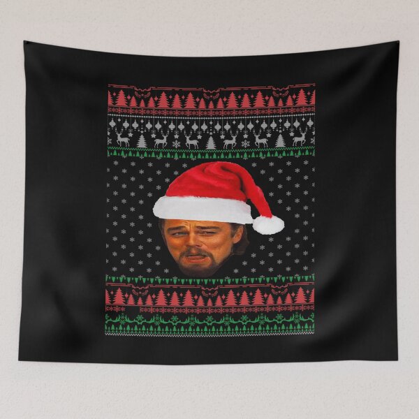 Item preview, Leonardo DiCaprio Laughing Funny Christmas Meme Django Unchained Calvin Candie  designed and sold by HotTopics.