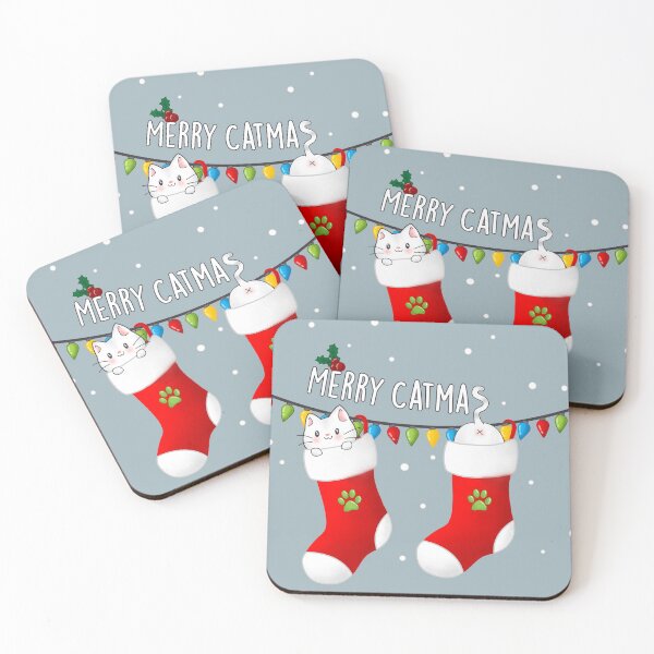 Item preview, Feliz Catmas designed and sold by Elle Loffhagen.