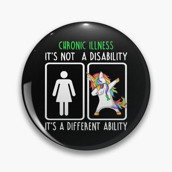 Item preview, Chronic Illness It's not a Disability It's a different Ability designed and sold by DianabellShop.
