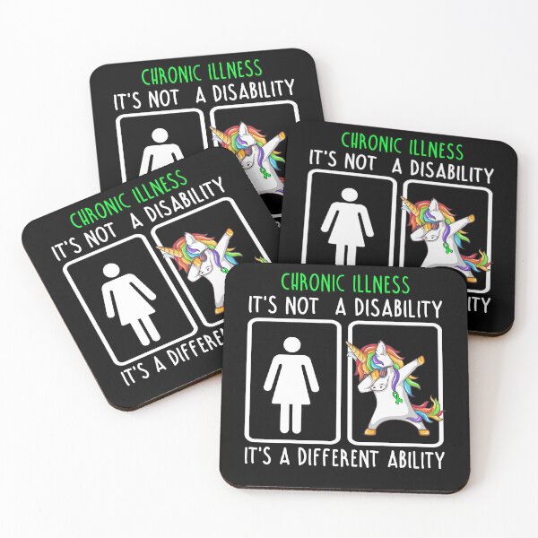 Item preview, Chronic Illness It's not a Disability It's a different Ability designed and sold by DianabellShop.