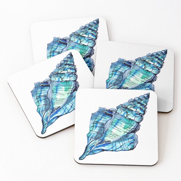 Item preview, Blue Conch Sea Shell designed and sold by Sebastian Grafmann.