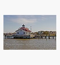 Lighthouse Friendship Photographic Print