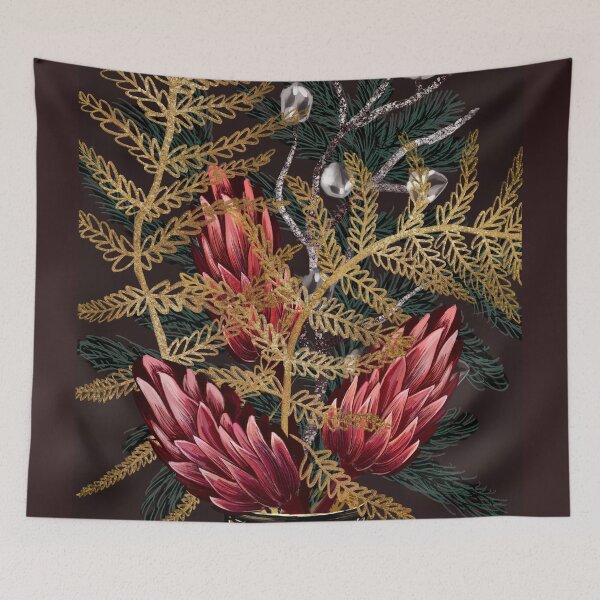 Item preview, Magical Protea flower designed and sold by ThePearlDust.
