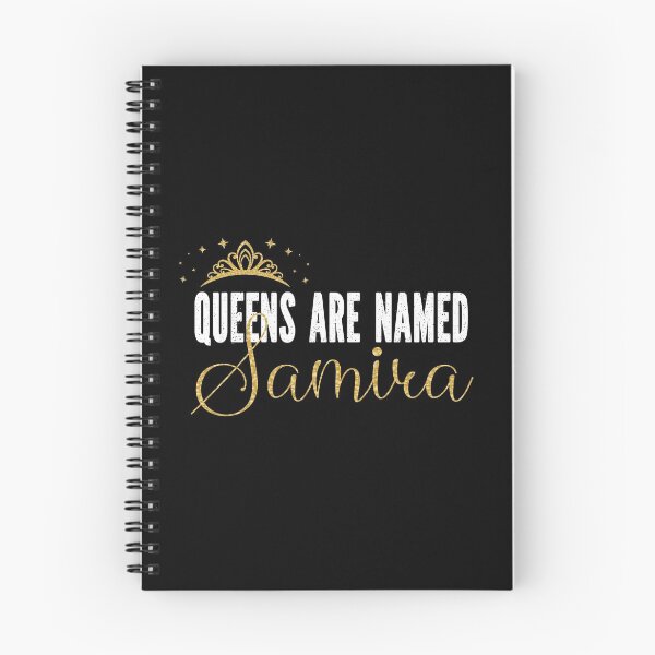 Item preview, Queens Are Named Samira Personalized First Name Girl product designed and sold by Grabitees.