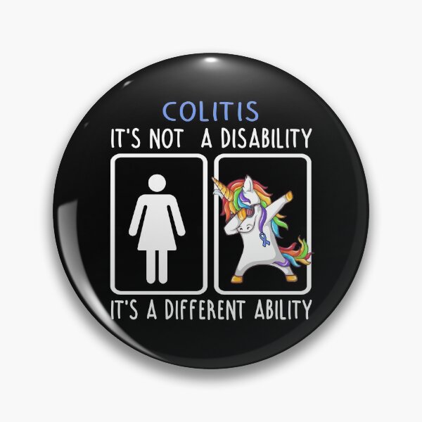 Item preview, Colitis It's not a Disability It's a different Ability designed and sold by DianabellShop.
