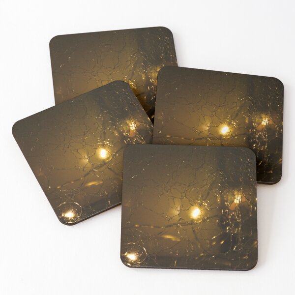 Item preview, Brown cracked glass designed and sold by Delicarte.