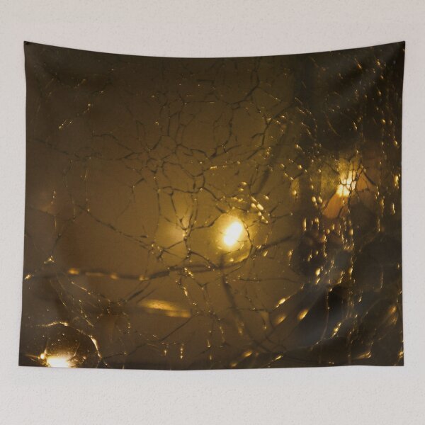 Item preview, Brown cracked glass designed and sold by Delicarte.