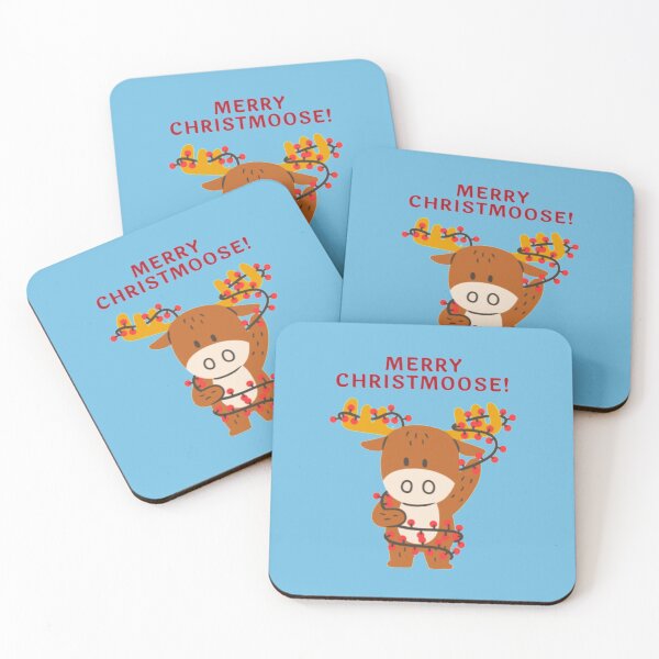 Item preview, Merry christmoose designed and sold by BloompodDesigns.