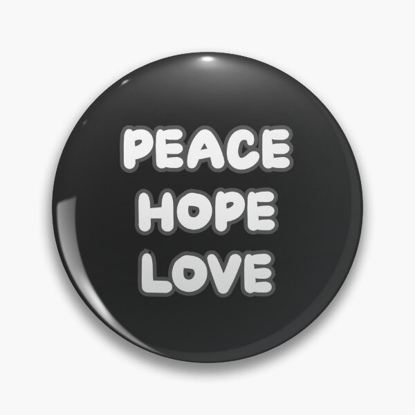 Item preview, Peace hope love  designed and sold by Inspiring Strokes.