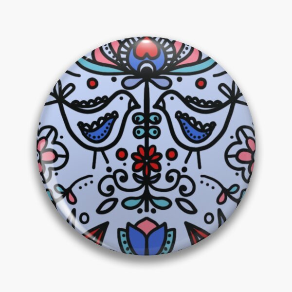Item preview, Scandi Love Blue designed and sold by Simone Pook.
