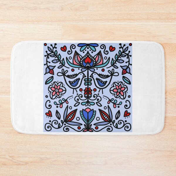 Item preview, Scandi Love Blue designed and sold by Simone Pook.