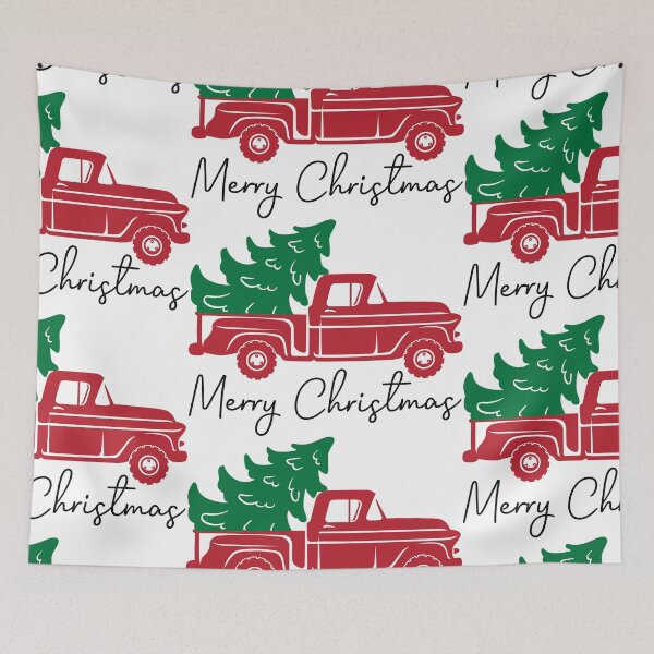 Item preview, Christmas Tree Truck designed and sold by Julianadieyi.