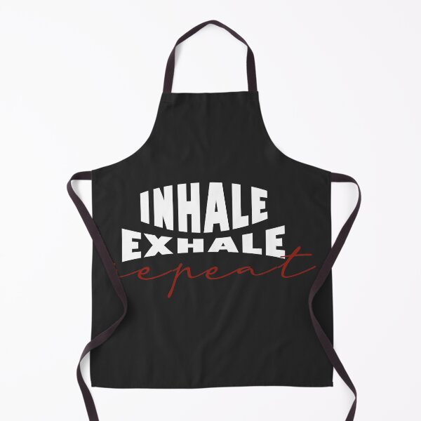 Item preview, Inhale Exhale Repeat Typography Graphic Design designed and sold by Artysneak.