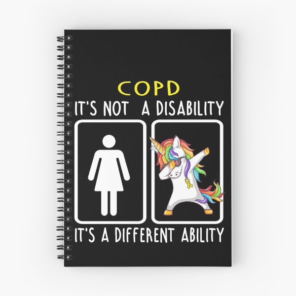 Item preview, COPD It's not a Disability It's a different Ability designed and sold by DianabellShop.