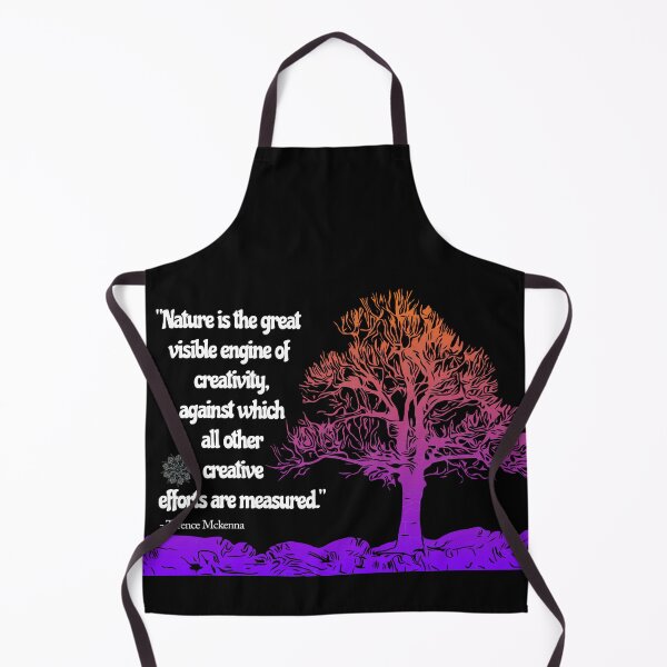 Item preview, Terence Mckenna Quote 2 Black designed and sold by Fruitsome.