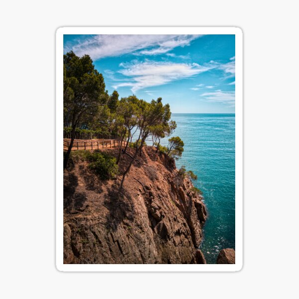 Cami de Ronda at Costa Brava Sticker