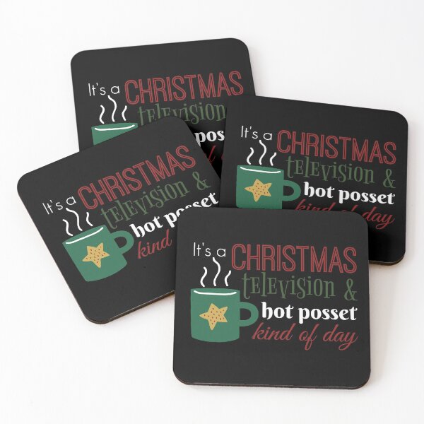 Item preview, It's a Christmas TV and Hot Posset Kind of Day designed and sold by Kathryn Moore.