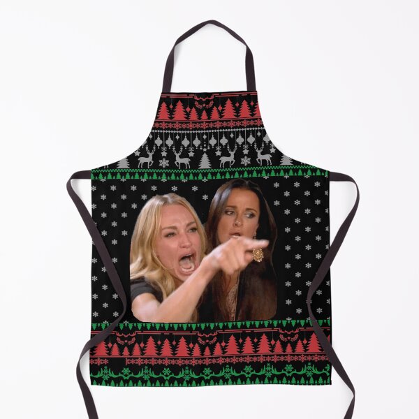Item preview, CAT MEME Women Yelling and Pointing at Cat Ugly Sweater Design Christmas Best Gift designed and sold by HotTopics.