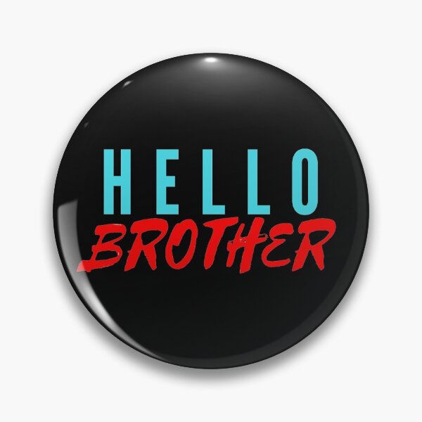 Item preview, Hello Brother From TVD in Blue & Red designed and sold by Indra Agrawal.