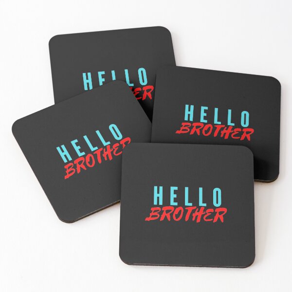 Item preview, Hello Brother From TVD in Blue & Red designed and sold by Indra Agrawal.