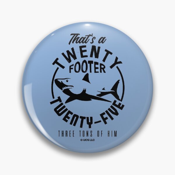 Item preview, Jaws movie twenty-five footer. Birthday party gifts. Officially licensed merch. designed and sold by chrlalexandru.
