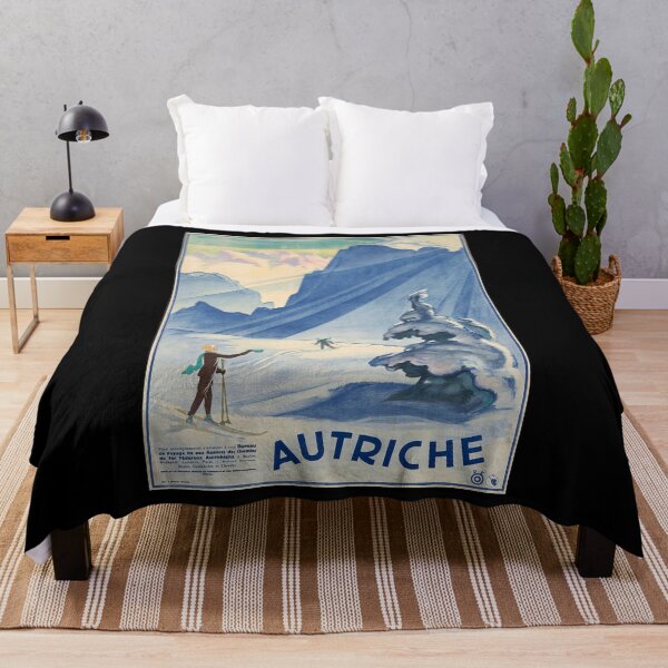 Item preview, retro classic Autriche poster designed and sold by CorasPosters.