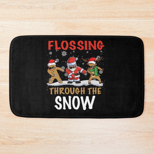 Item preview, Flossing through the snow Santa Claus Floss like a boss designed and sold by abiabo.