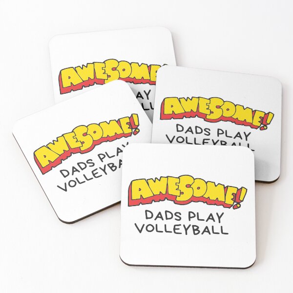 Item preview, Awesome dads play volleyball designed and sold by TheGreenGoat.