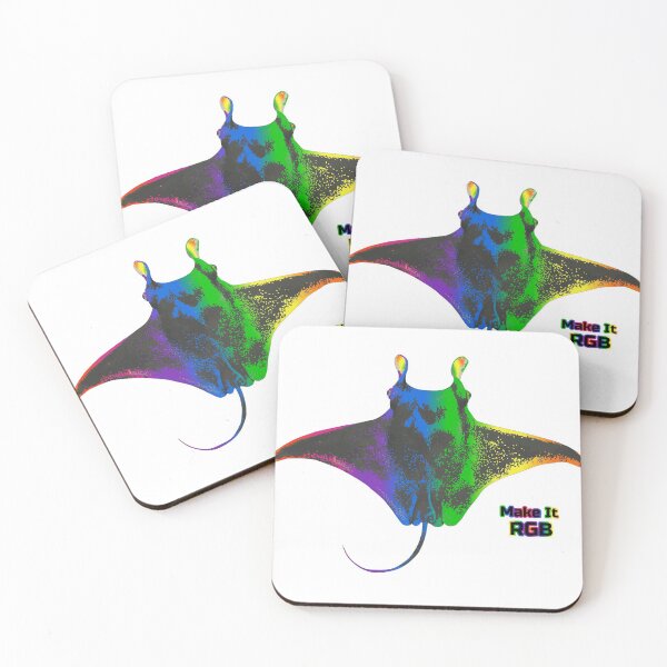 Item preview, Everything's better with RGB Manta-Ray designed and sold by P-aws.