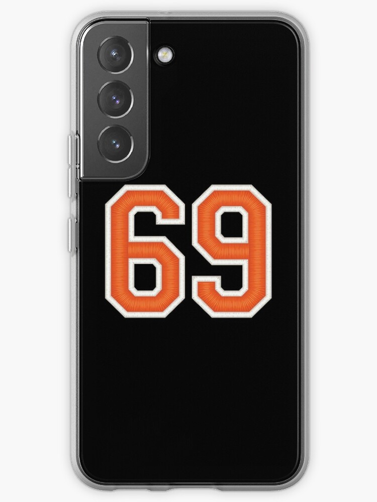 Sports Number 69 Jersey Sixty NineOrange Essential T-Shirt for