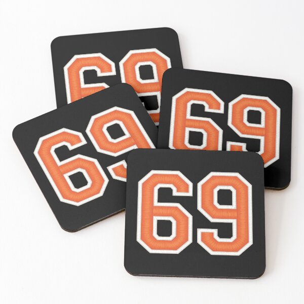Artikelvorschau, Sport Nummer 69 Jersey Sixty NineOrange entworfen und verkauft von elhefe.