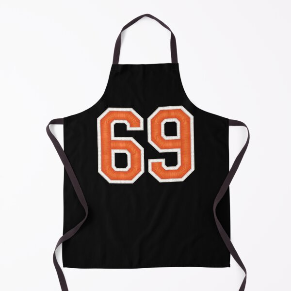 Item preview, Sports Number 69 Jersey Sixty NineOrange designed and sold by elhefe.