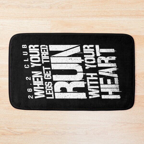 Item preview, When Your Legs Get Tired Run With Your Heart 20.6 Club designed and sold by GrandeDuc.