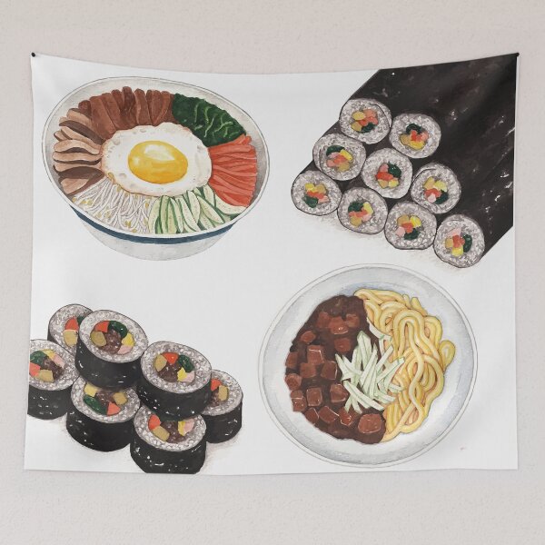 Item preview, Korean Food Art designed and sold by TeriRobbins.