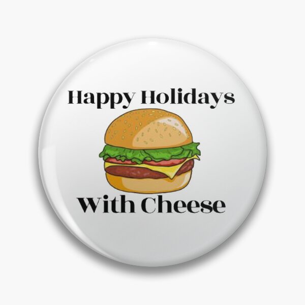 Item preview, Happy Holidays With Cheese designed and sold by NancyArtDesigns.