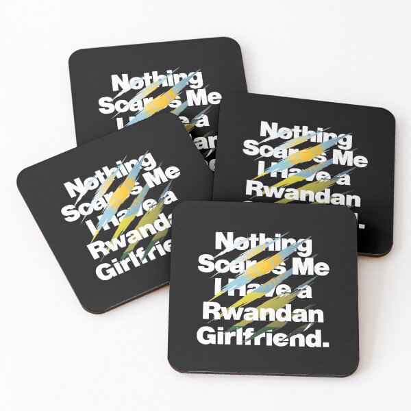Item preview, Nothing Scares Me I Have a Rwandan Girlfriend Rwanda designed and sold by elhefe.