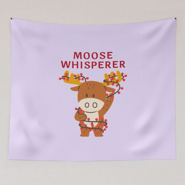 Item preview, Moose whisperer designed and sold by BloompodDesigns.