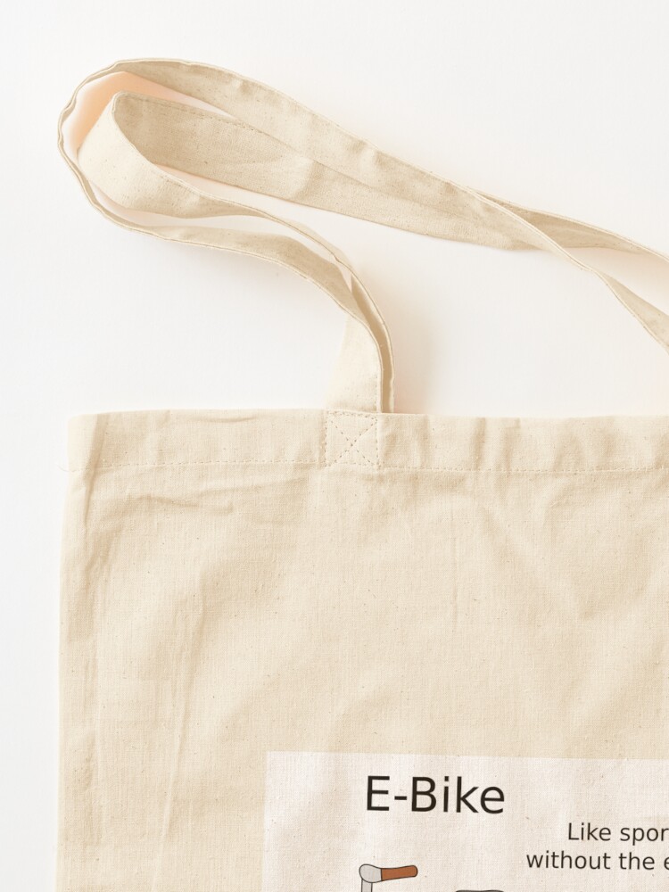Alternate view of e-bike Tote Bag