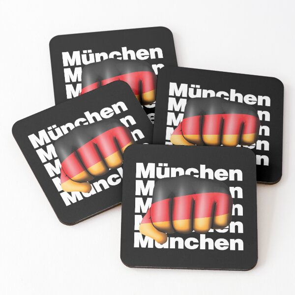 Item preview, Fuerte Munchen Alemania Fist Deutschland Bandera Munich designed and sold by elhefe.