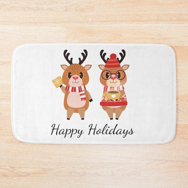 Item preview, Happy Deer Holiday designed and sold by Julianadieyi.