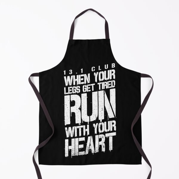 Item preview, When Your Legs Get Tired Run With Your Heart 13.1 Club designed and sold by GrandeDuc.