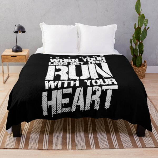 Item preview, When Your Legs Get Tired Run With Your Heart 13.1 Club designed and sold by GrandeDuc.