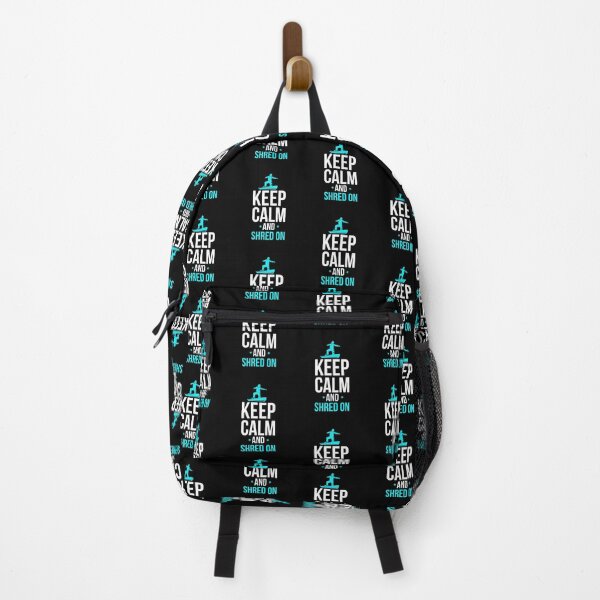 Item preview, Snowboarding Keep Calm And Shred On Snowboarder designed and sold by perfectpresents.